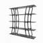 Adar 120cm H x 120cm W Standard Bookcase-225885215-225885213