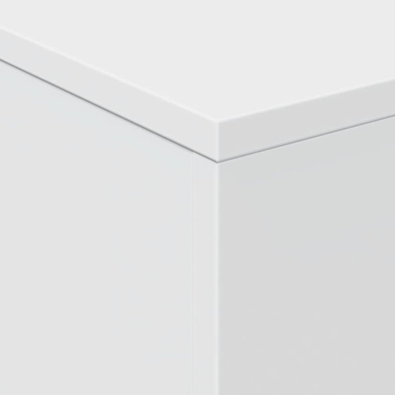 Chamara Block Coffee Table, White
