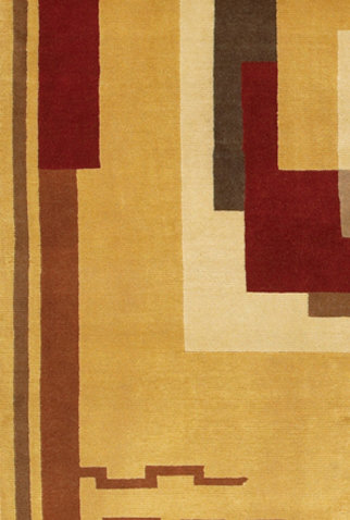 Aadi Beige Area Rug, Rectangle 5' x 7'6"