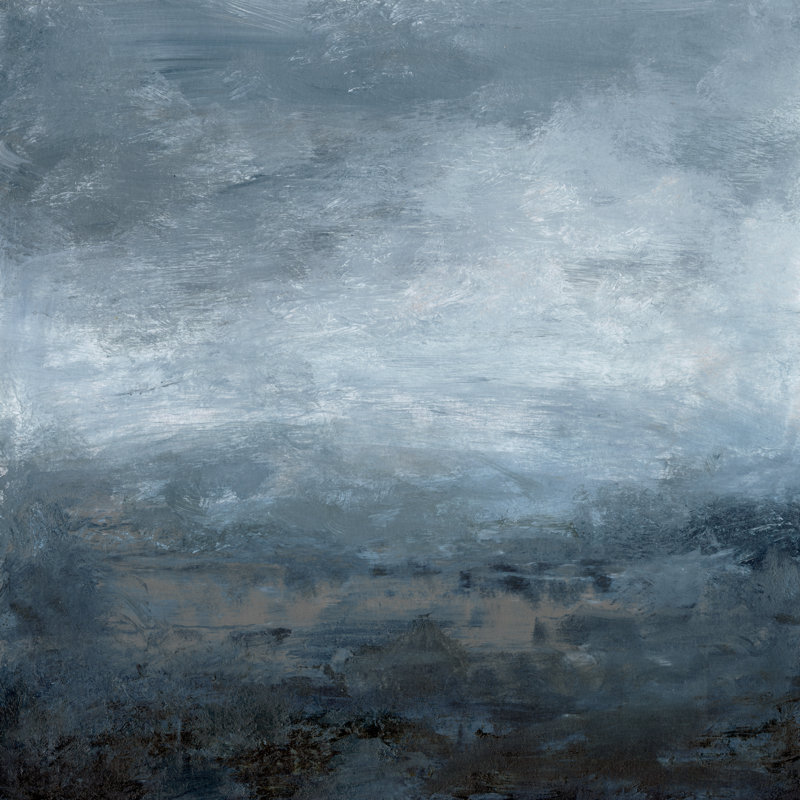 Water Study II by Sharon Gordon - Wrapped Canvas Painting, 76cm H x 76cm W x 3.8cm D