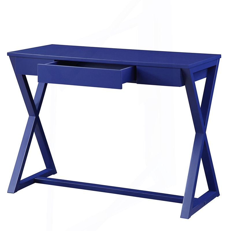 Writing Desk With X-shaped Base