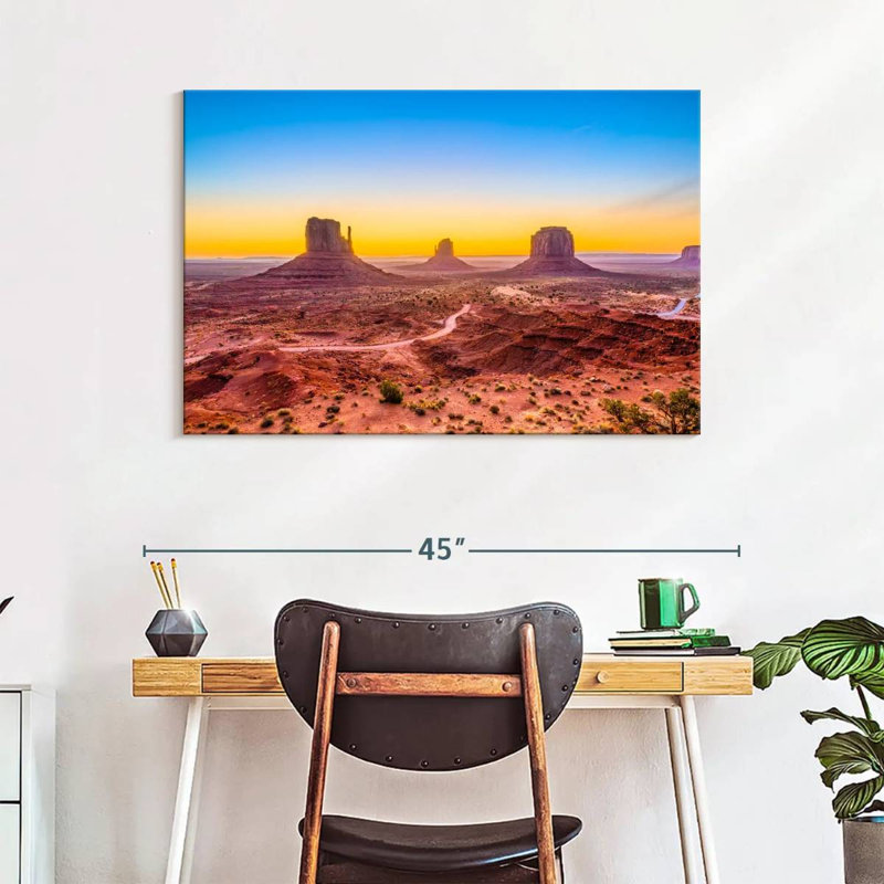 Alvord Monument Valley At Dawn