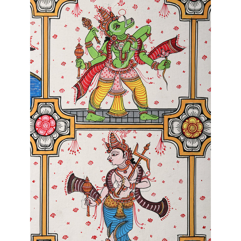 «Dashavatara Of Lord Vishnu», reproduction d'art