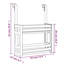  Under Sink Organiser 34X12x26 Cm Aluminium