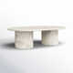 Verbana Genuine Marble Single Coffee Table