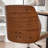 Andretta Faux Leather Upholstered Armless Office Chair-732456759