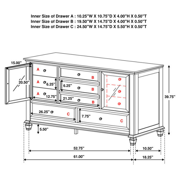 Dimensions du produit