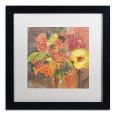 « floral expressions » par sheila golden, reproduction d’art encadrée