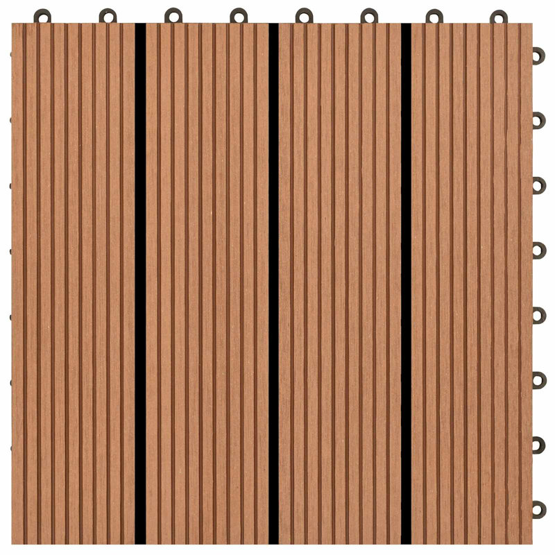 Interlocking Deck, Brown