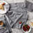 MARTHA STEWART Honeycomb Chambray Textured Kitchen Towel 4-Pack Set Natural 16"x28"-110478075