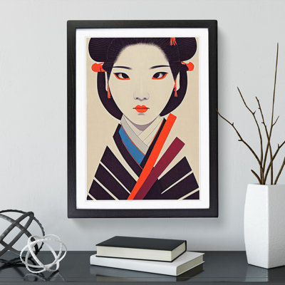 View Of A Geisha No.1 - Single Picture Frame Print