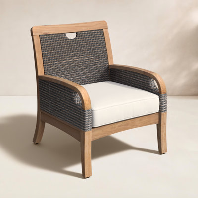 Teak Patio Chair with Cushions