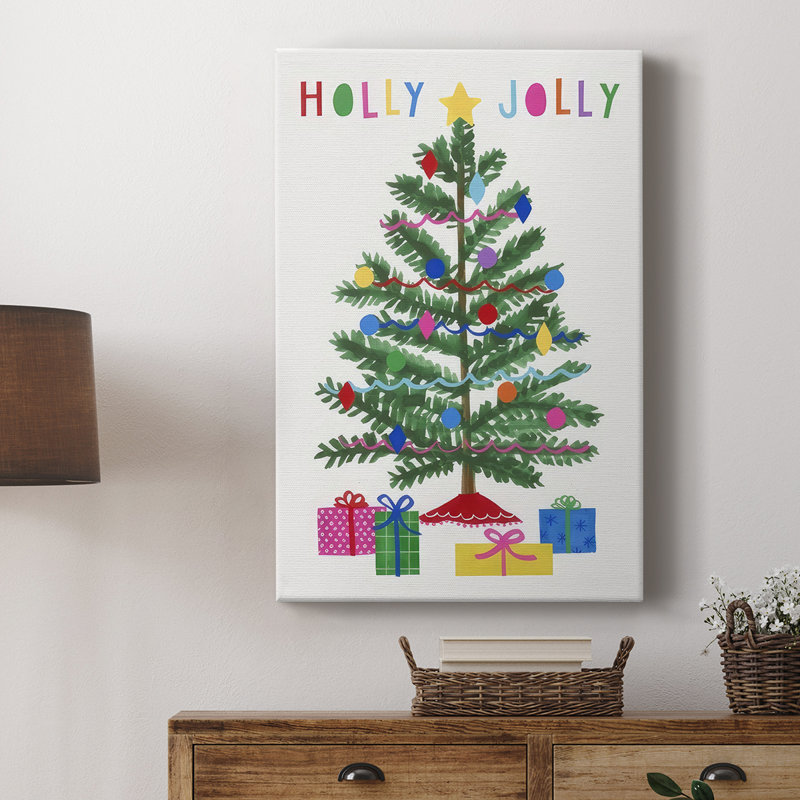 Collection de Noël coloré B - galerie Cavas sur mesure, H 36 po x l 24 po