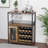 Natilie Metal Bar Cart-811429906-811429905