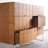 Solid Wood Six-Drawer Sideboard