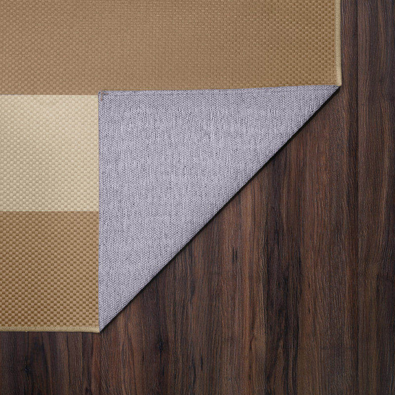  Tapis lavable en faux jute et acier 5 pi x 7 pi Acierika