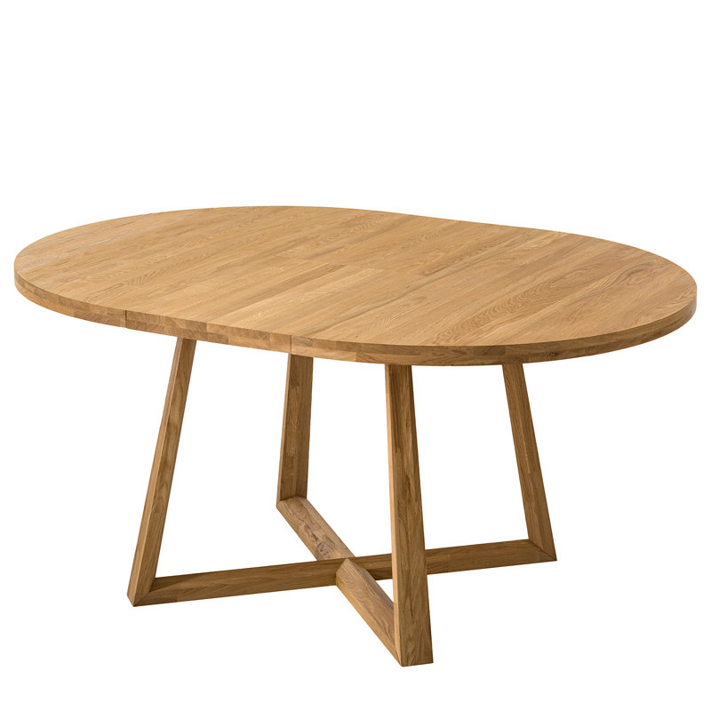 VOKSA Solid Wood Dining Table