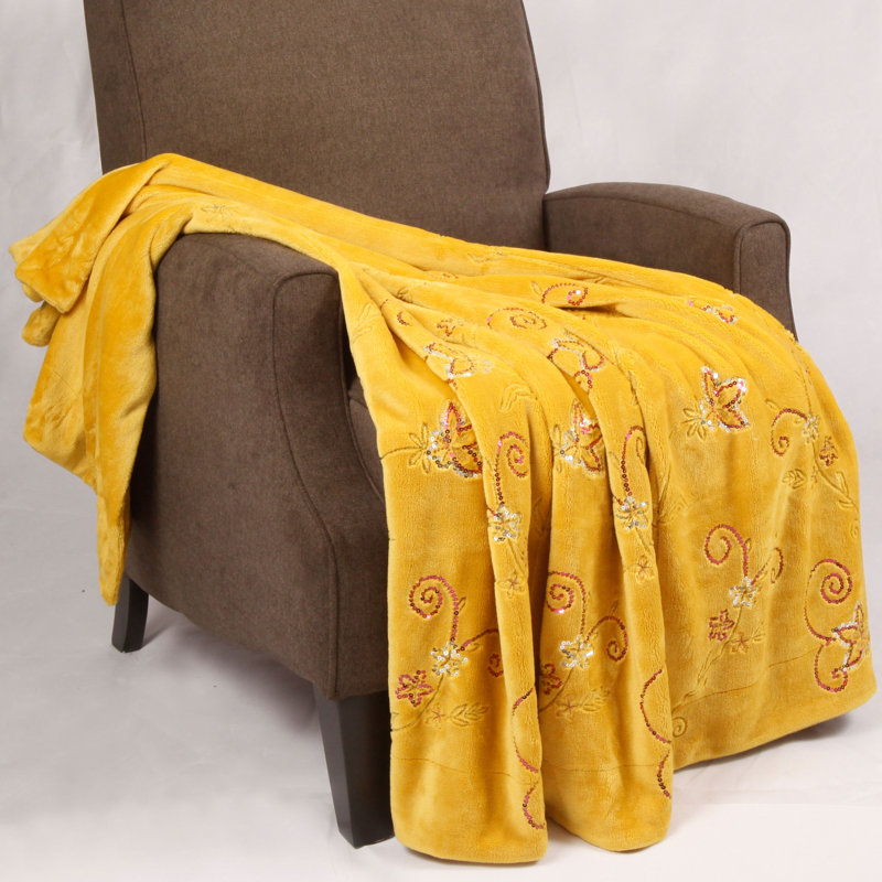 Throw Blanket, Lemon Curry