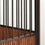 Cage pour chien avec portes doubles-357047027