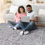 Tapis oriental ivoire / gris oriental tressé à la machine-1647387422