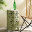Table d'appoint avec motif découpé Sunburst