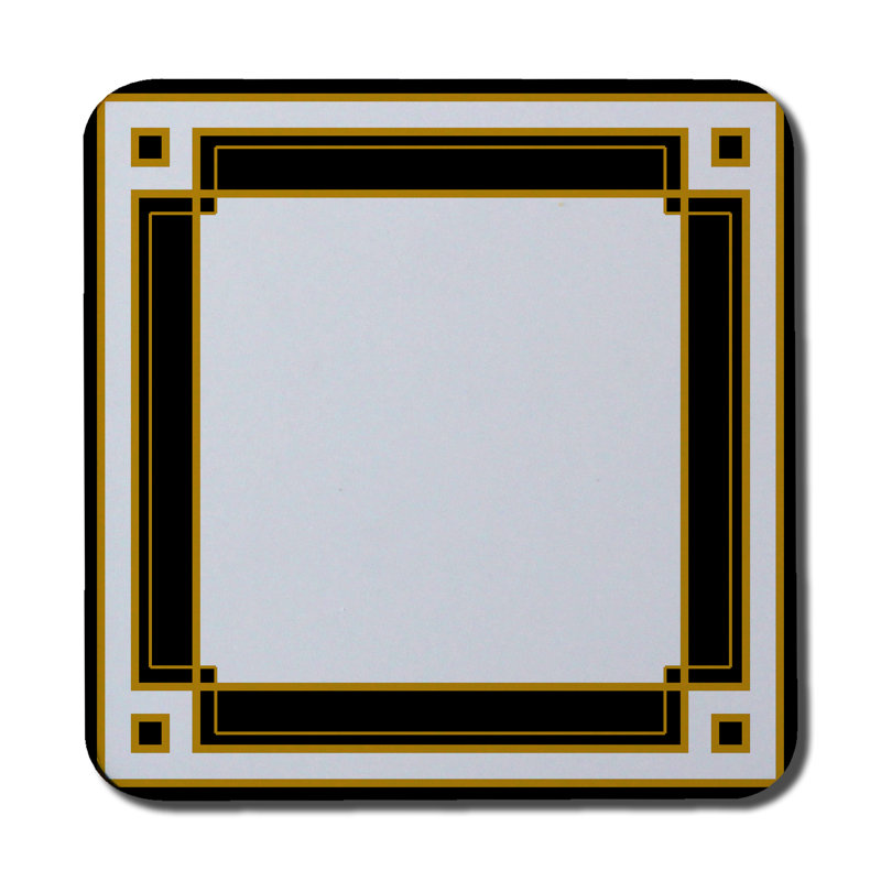 Square 6 Piece Coaster Set