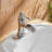 SoftStream Waterfall Polished Chrome Single Hole, Single Handle With Drain Assembly & Deck Plate-94166853