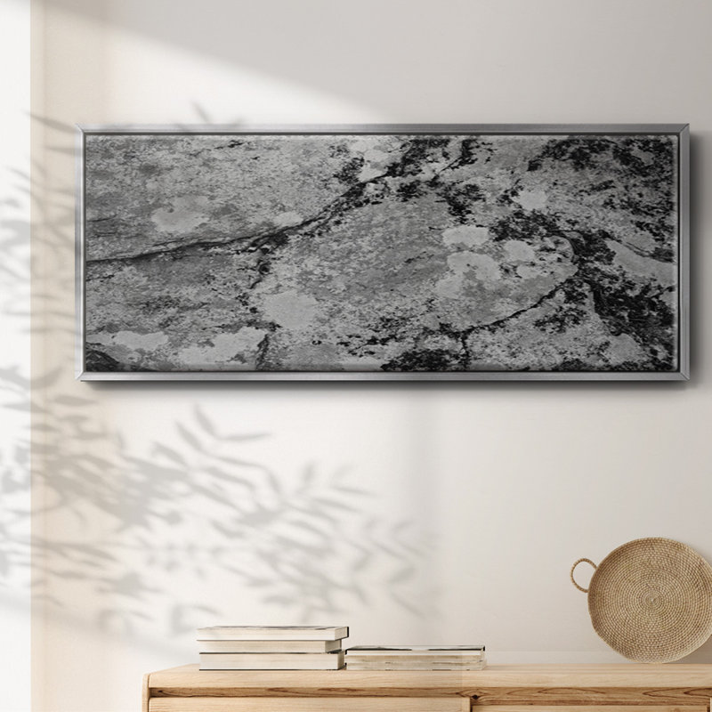 Found Textures III - Toile encadrée de qualité supérieure - prête à être accrochée, H 8 po x l 20 po x P 1,5 po