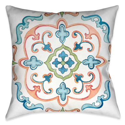 Jewel Medallion Throw Pillow