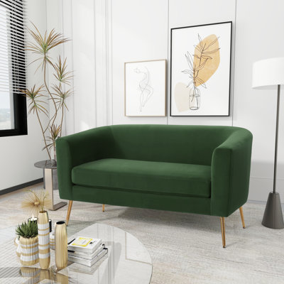 Hosam 51'' Velvet Loveseat