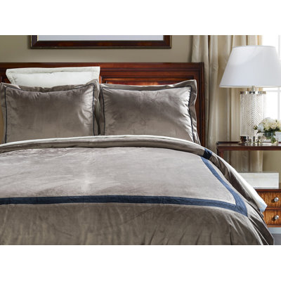 Chamber Polyester No Solid Colour Duvet Cover