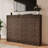 Fluted 5 Drawer Tall Wooden Dresser, 31.5" Wide Modern Storage Cabinet for Bedroom-83766931