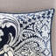 Housse de couette 6 pièces de style transitionnel multicolore avec coussins de bourre à fermeture à boutons