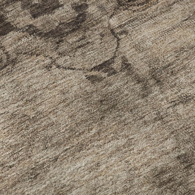 Premium Machine Washable Lampkins AMF1647 Global Rug, Rectangle 10' x 14'
