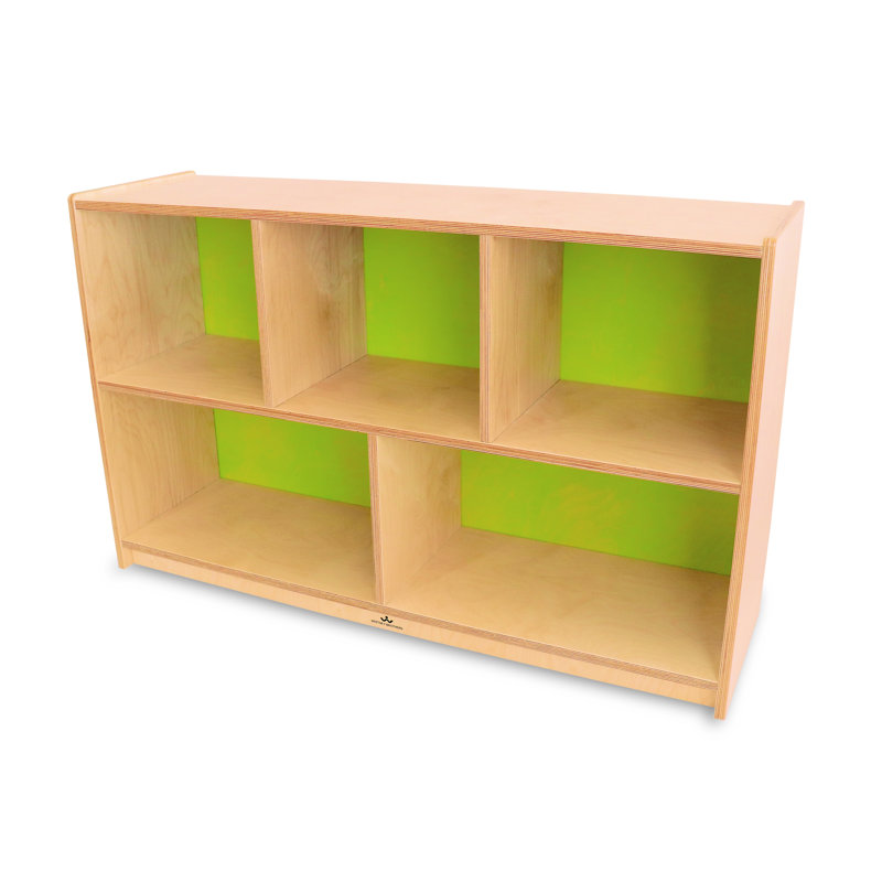 Étagère à 5 compartiments, Lime électrique