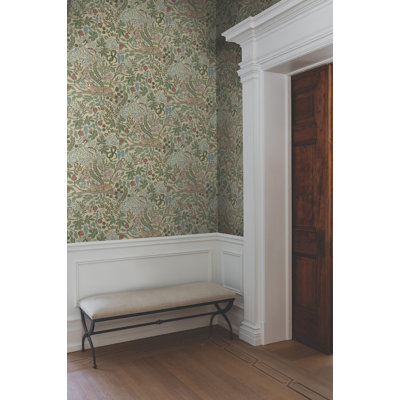 Papier peint adhésif Safari Beige Jungle Toile
