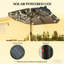 Parasol d'extérieur, parasol de patio extérieur à double face, avec lumières et base solaires, parasol de table de salle à manger à bouton-poussoir inclinable-126454281
