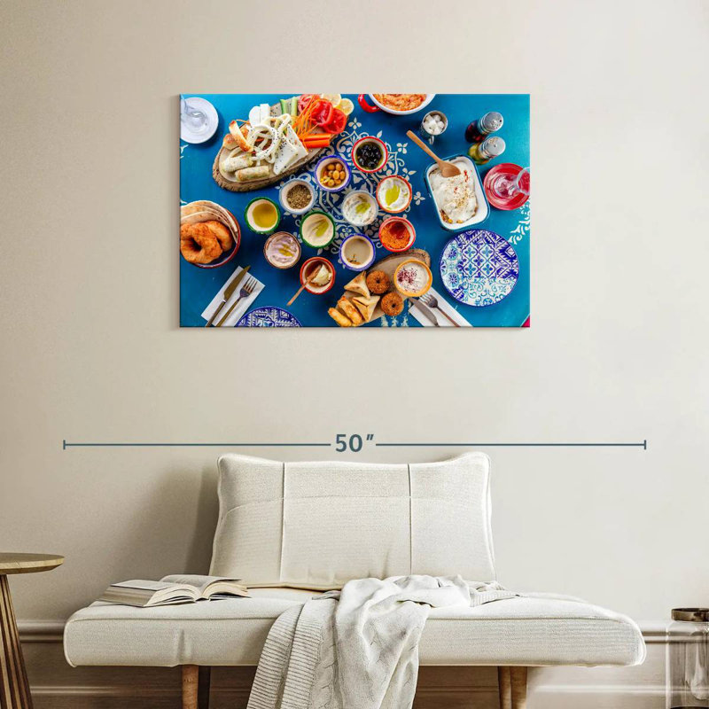 Yarlin Turkish Feast, 24" H x 36" W
