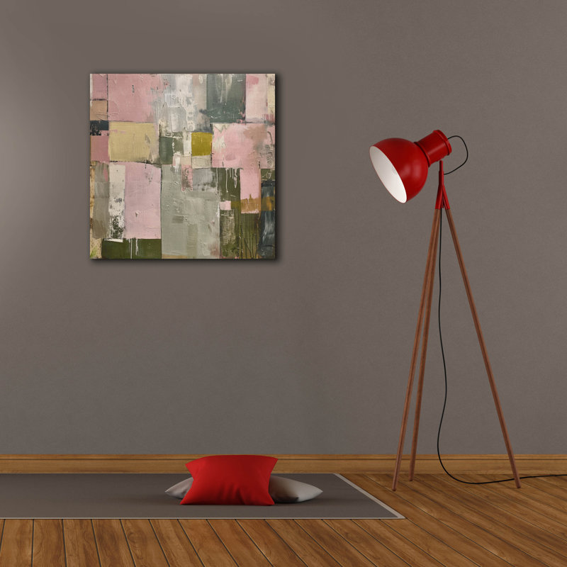 «Patchwork Of Earth» par Svetlana Aleynikova, art mural sur toile, H 26 po x l 26 po