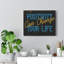 Positivity 1 Piece Wrapped Canvas Wall Art-636599654