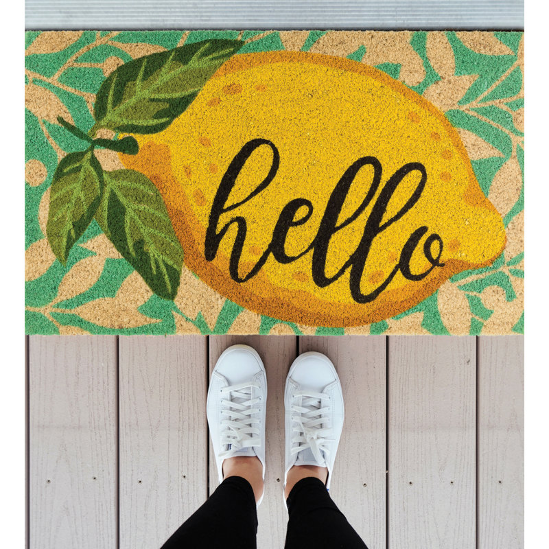 Paillasson Coir - Citron