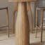 Table de bar en bois massif-110978002