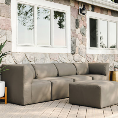 Big Joe Patio 5 Piece Outdoor Sectional