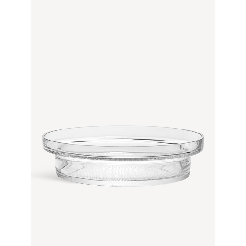 Kosta Boda Glass Serving Bowl, Clear