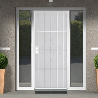 Porte moustiquaire de sécurité 36 po x 80 po Grisham Grisham