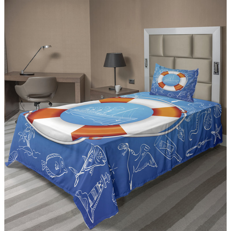 Microfiber Sheet Set, Twin Sheet Set + Fitted Sheet + 1 Pillowcase