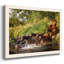 Sunlit Horses IV, reproduction d'art sur toile encadrée-1573148037-1573148038