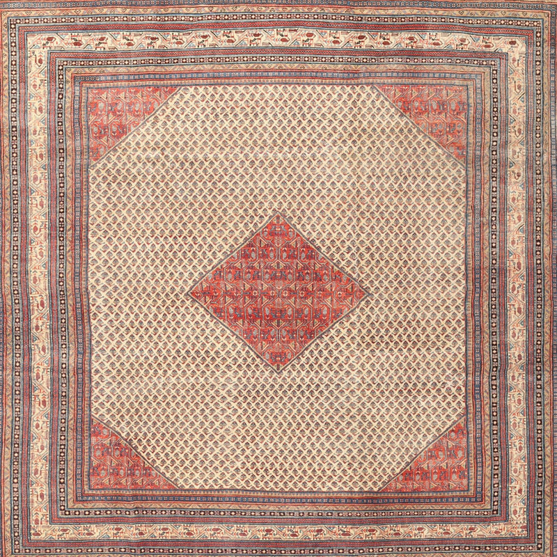 Oriental Indoor Rug, Round 5'