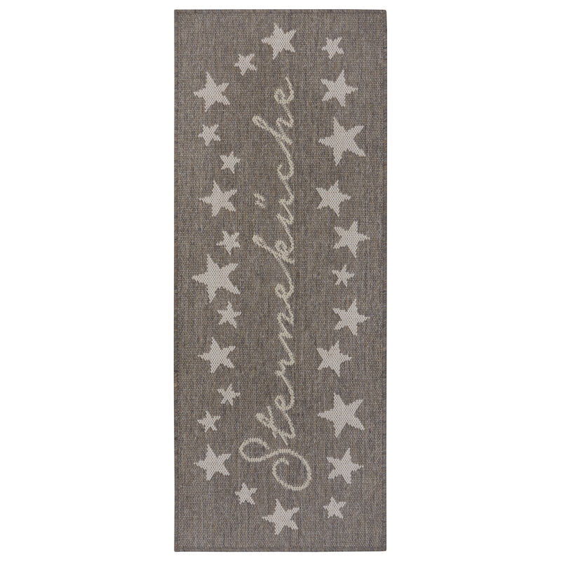 Machine Woven Brown Indoor Rug