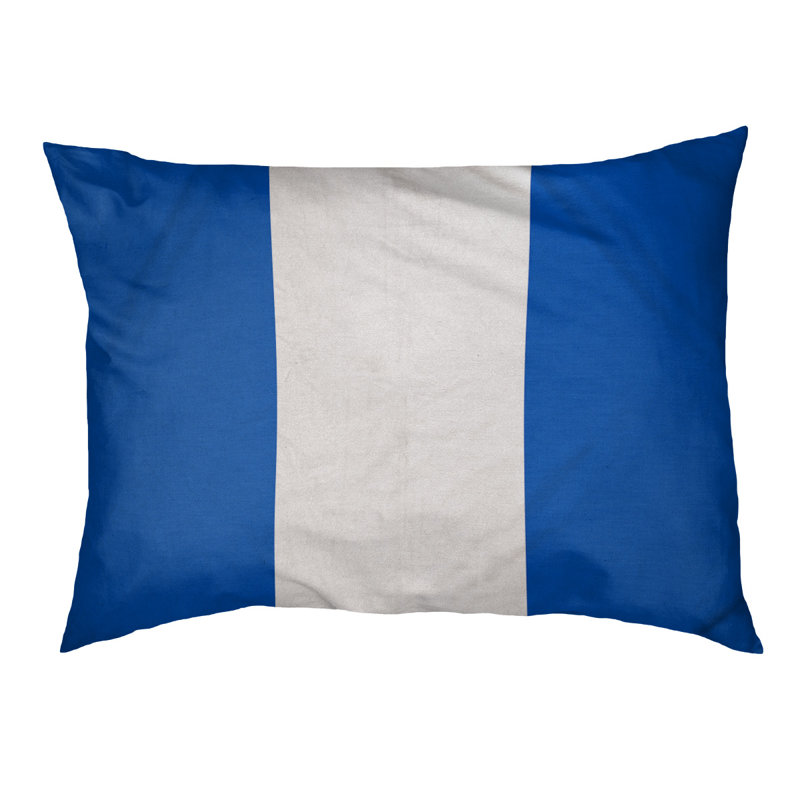 Oreiller Syracuse, Très grand (l 50 po x P 40 po x H 7 po), Bleu